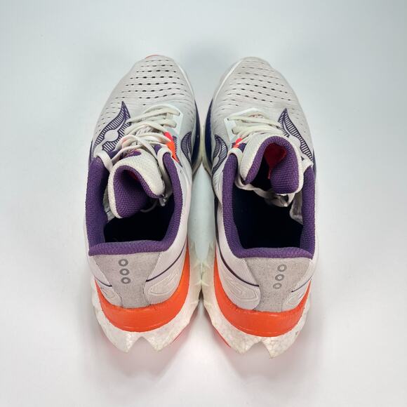 Saucony Endorphin Speed 4 White Purple Running Shoes S10940-129 Women's Size 7.5 - Picture 6 of 10